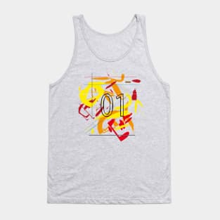 abstract 01 Tank Top